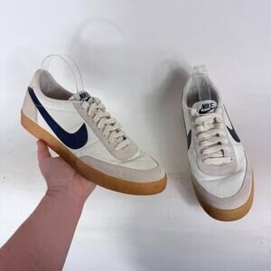 Nike Killshot 2 Athletic Sneakers Men's 11.5 White Beige Leather Lace-Up Casual